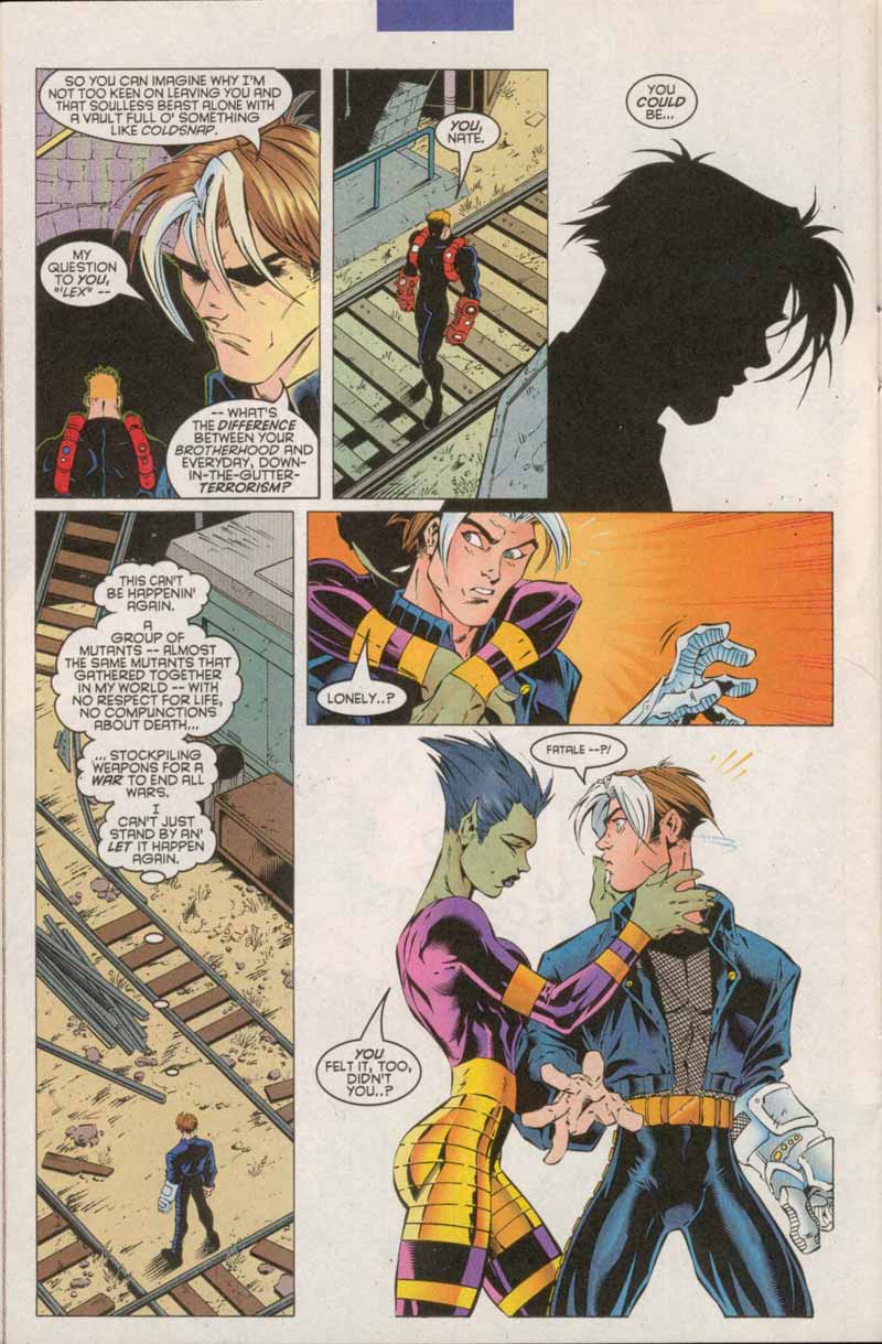 Read online X-Man comic -  Issue #28 - 15