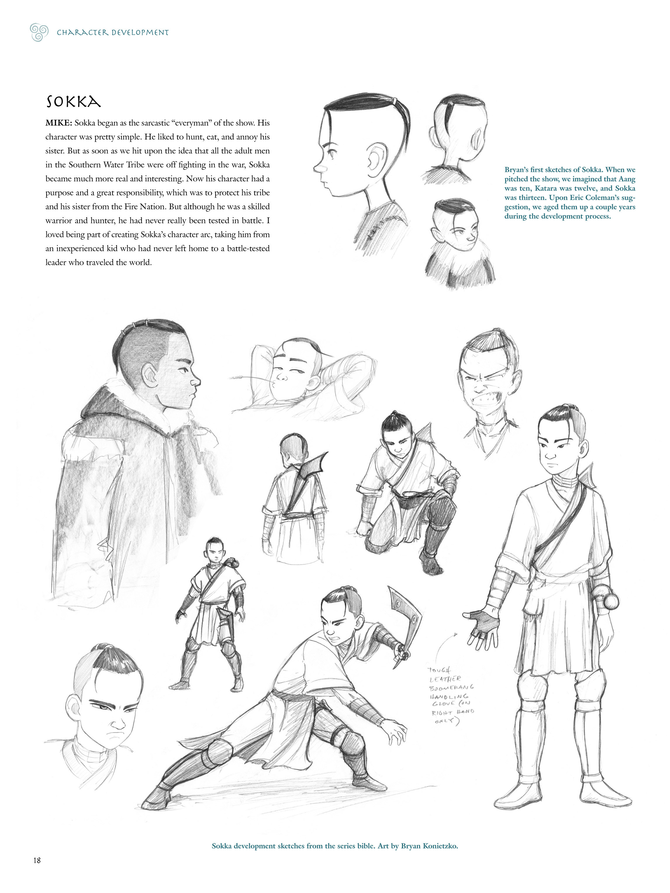 Read online Avatar: The Last Airbender - The Art of the Animated Series comic -  Issue # TPB (Part 1) - 21