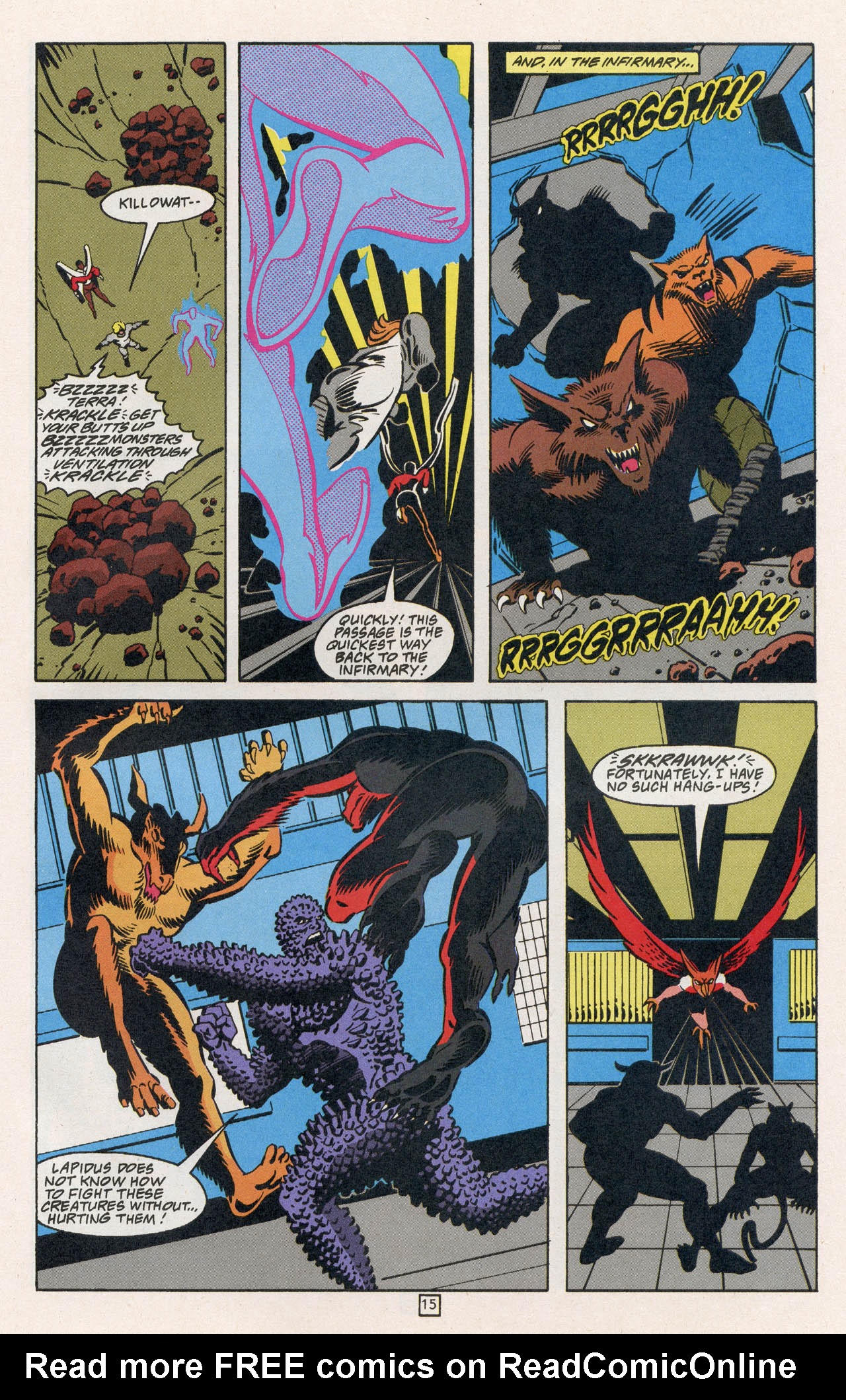 Read online Team Titans comic -  Issue #23 - 18