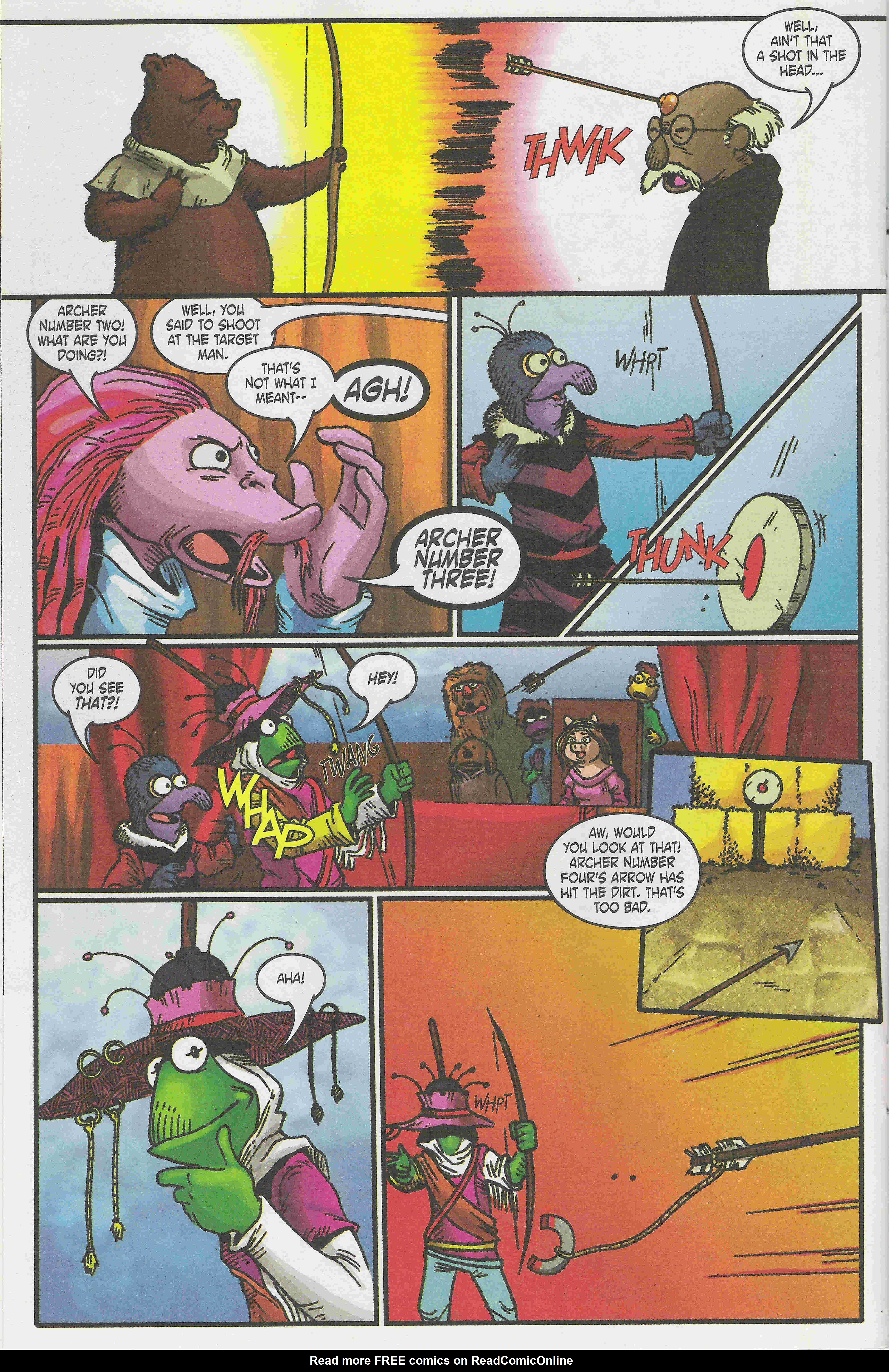 Read online Muppet Robin Hood comic -  Issue #3 - 23