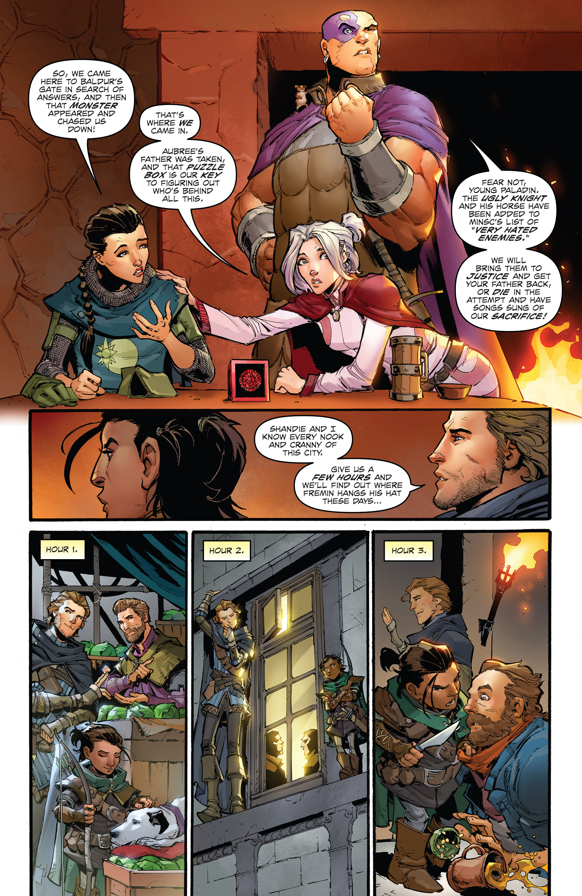 Read online Dungeons & Dragons: Infernal Tides comic -  Issue #1 - 12
