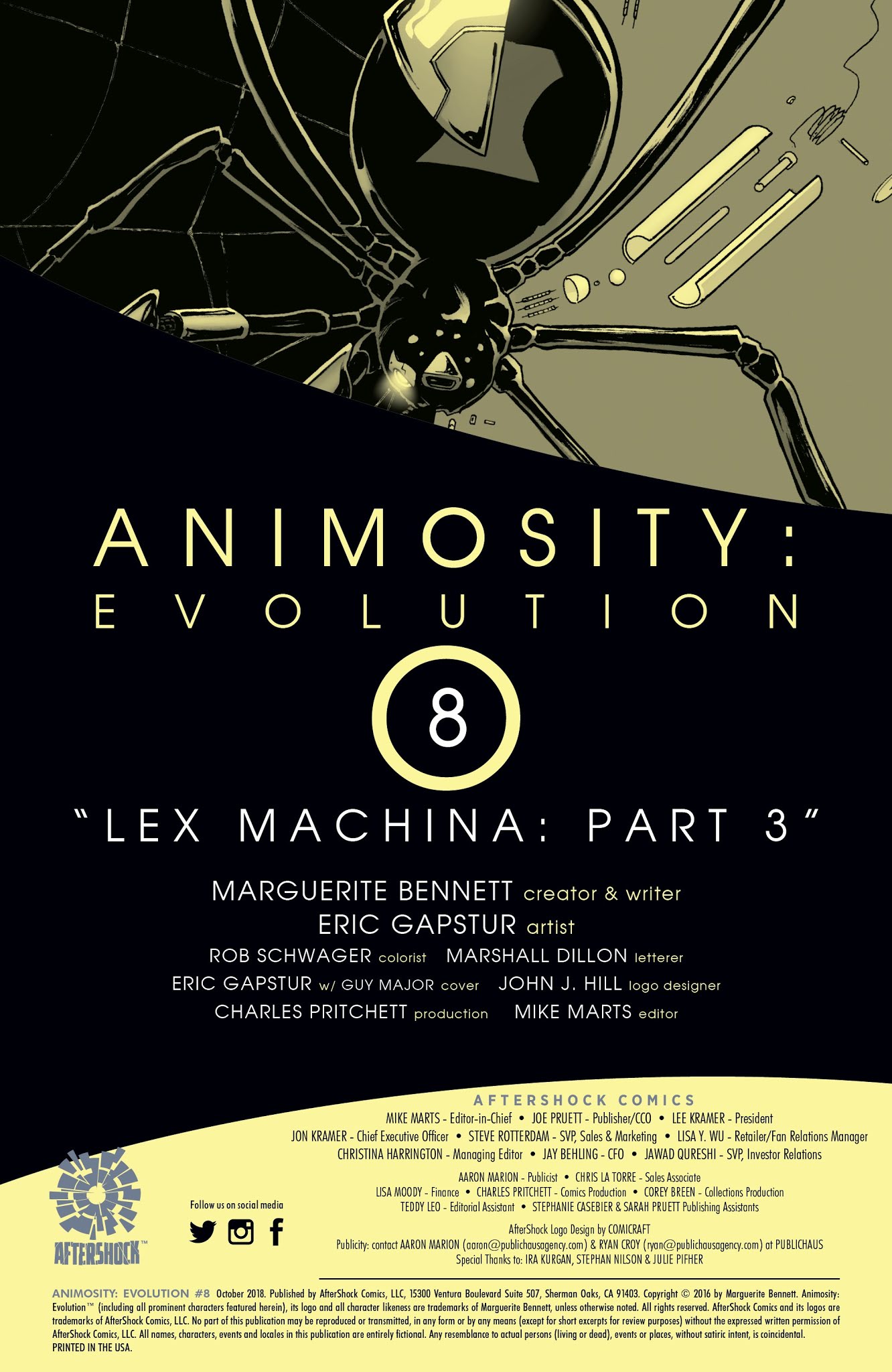 Read online Animosity: Evolution comic -  Issue #8 - 2