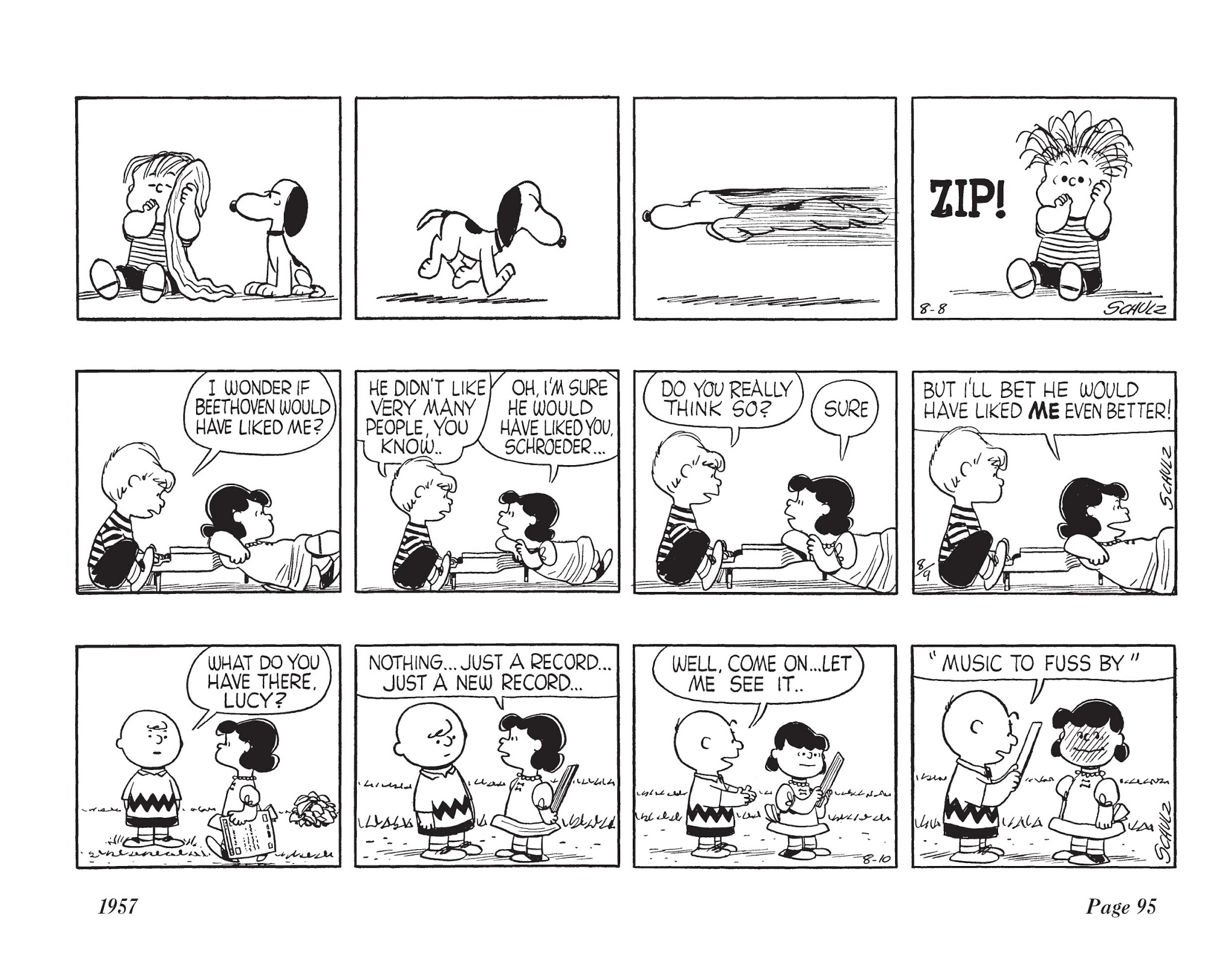Read online The Complete Peanuts comic -  Issue # TPB 4 - 109