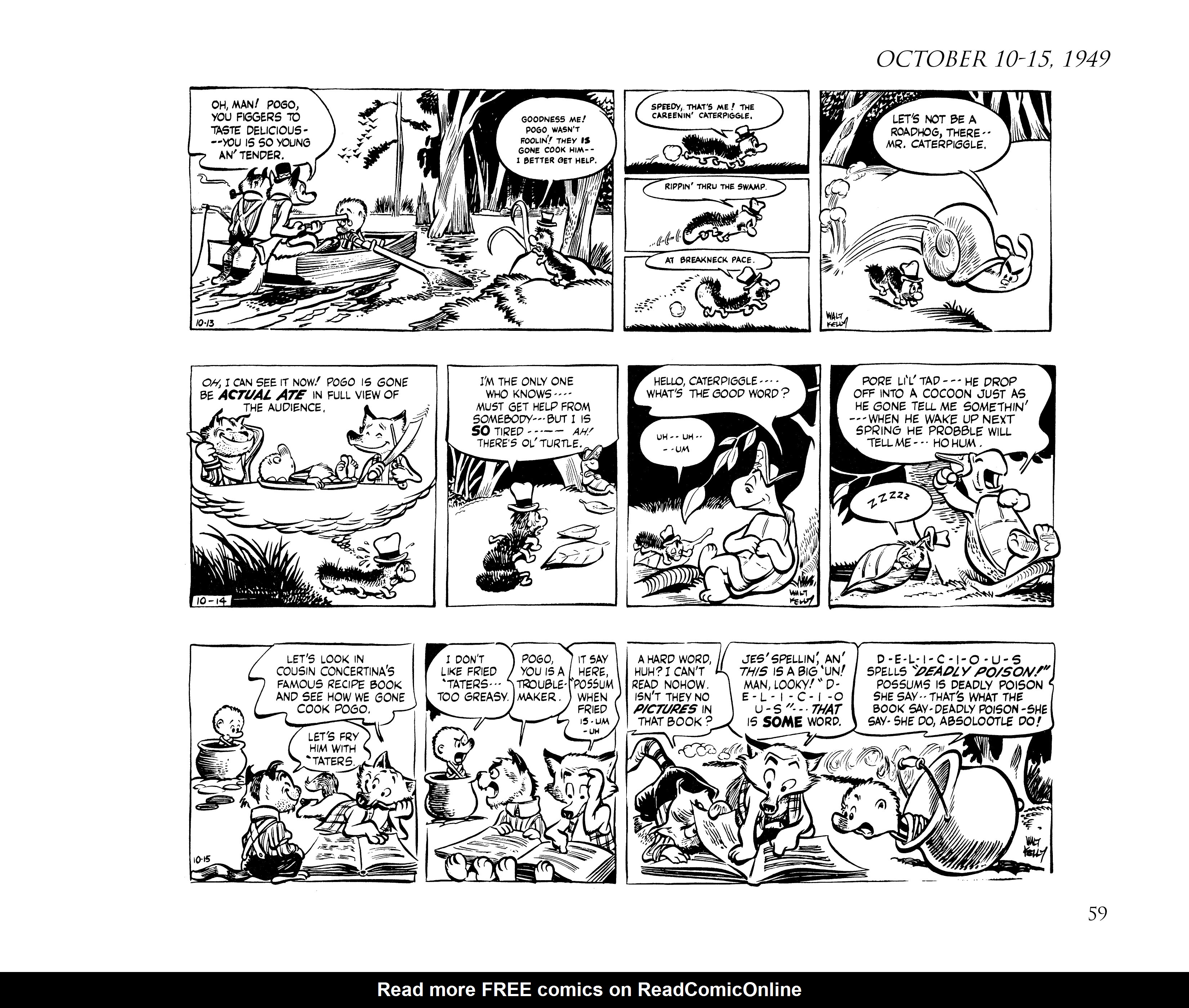 Read online Pogo by Walt Kelly: The Complete Syndicated Comic Strips comic -  Issue # TPB 1 (Part 1) - 77
