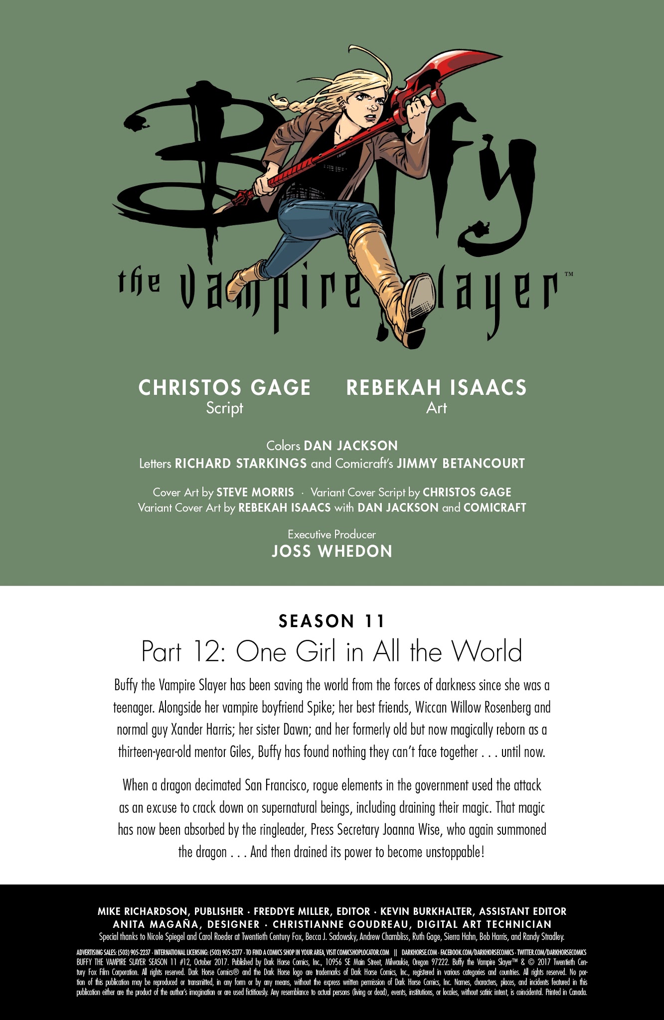 Read online Buffy the Vampire Slayer Season 11 comic -  Issue #12 - 2