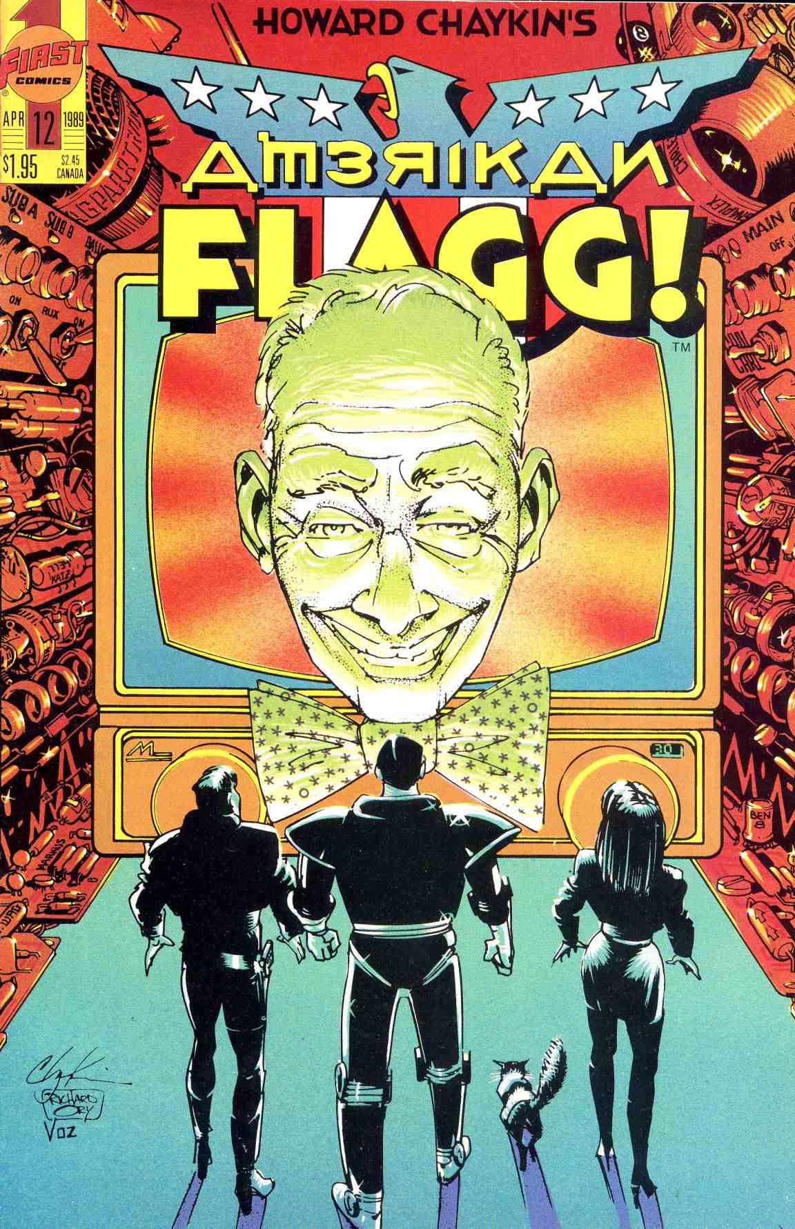 Read online Howard Chaykin's American Flagg comic -  Issue #12 - 1