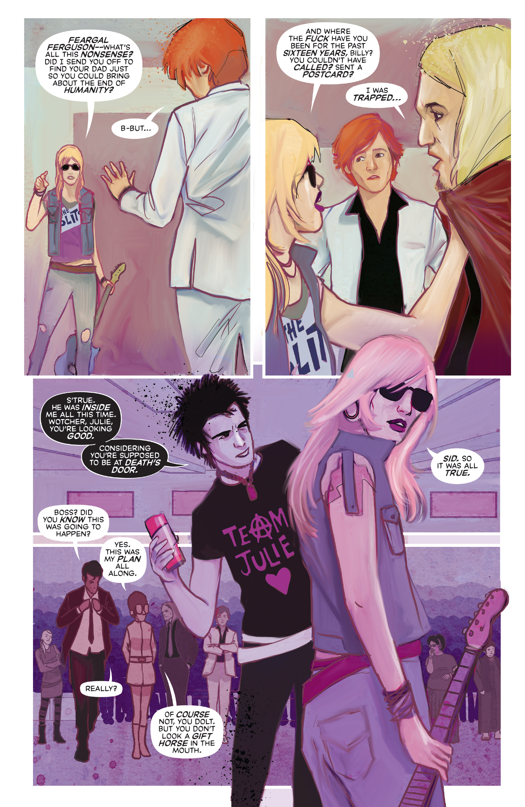 Read online Punks Not Dead: London Calling comic -  Issue #5 - 12