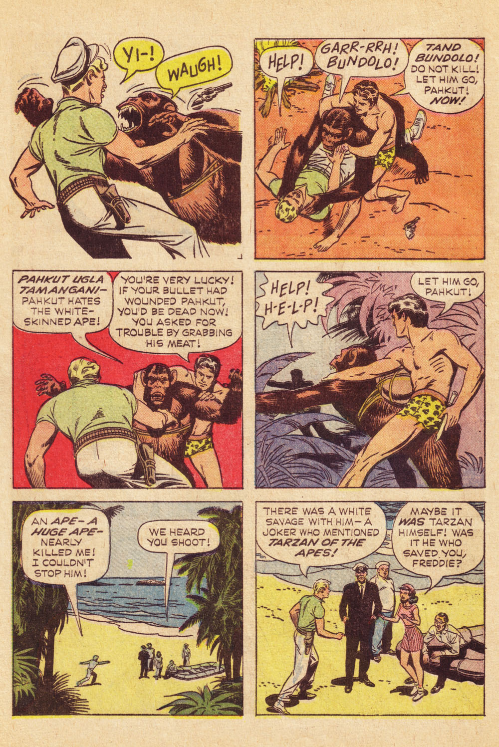 Read online Korak, Son of Tarzan (1964) comic -  Issue #2 - 6