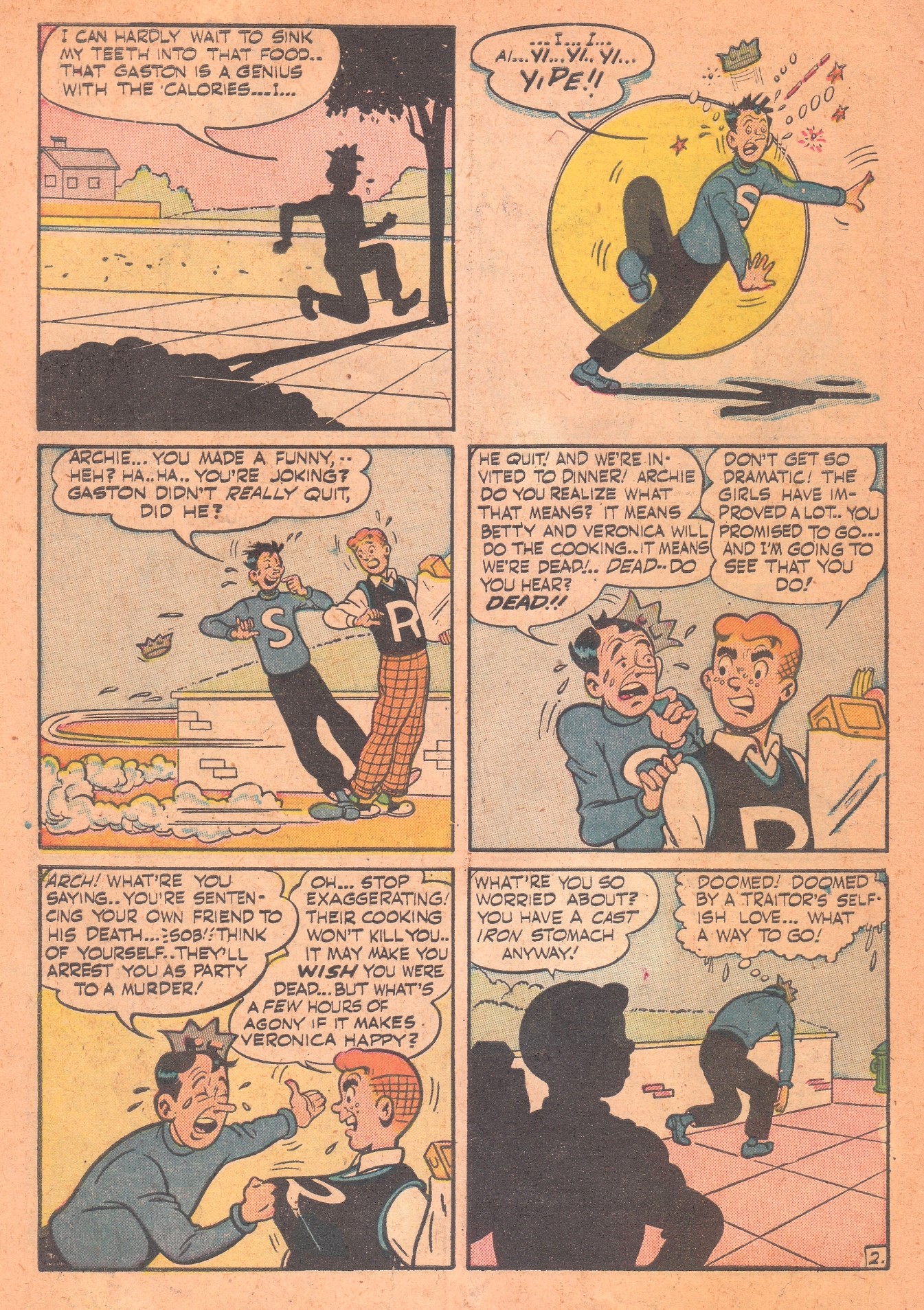 Read online Archie's Pal Jughead comic -  Issue #9 - 11