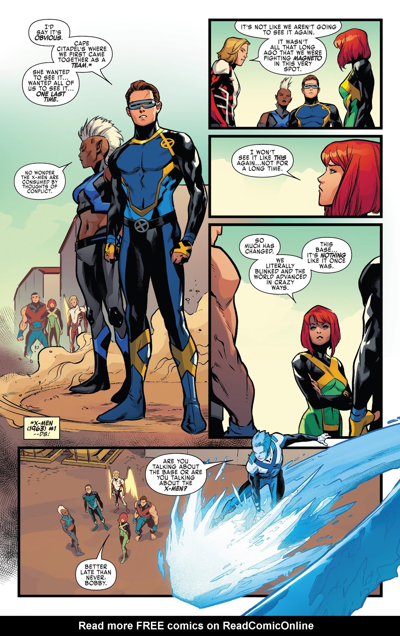 Read online X-Men: Blue comic -  Issue #36 - 4