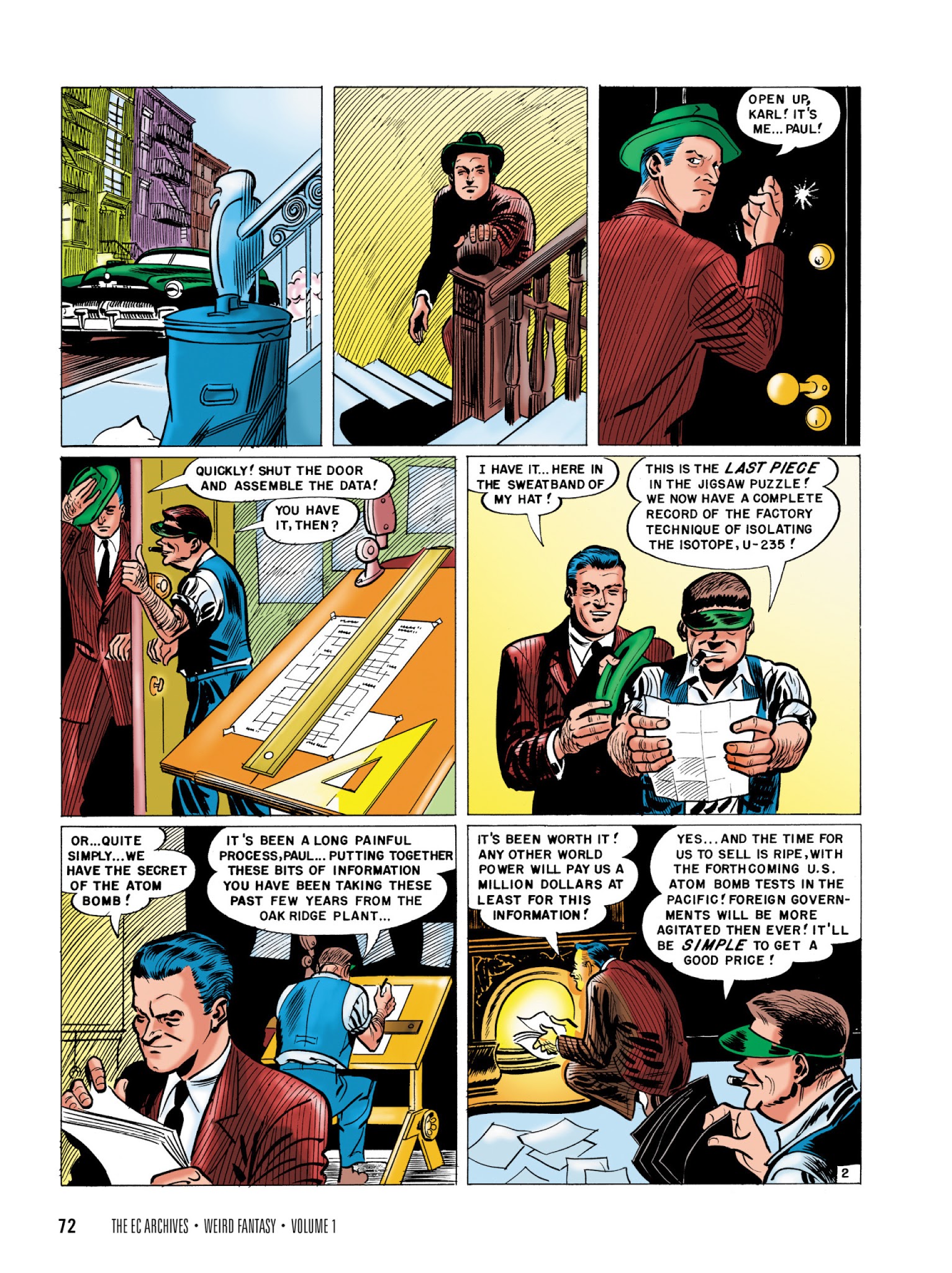 Read online The EC Archives: Weird Fantasy comic -  Issue # TPB 1 - 74