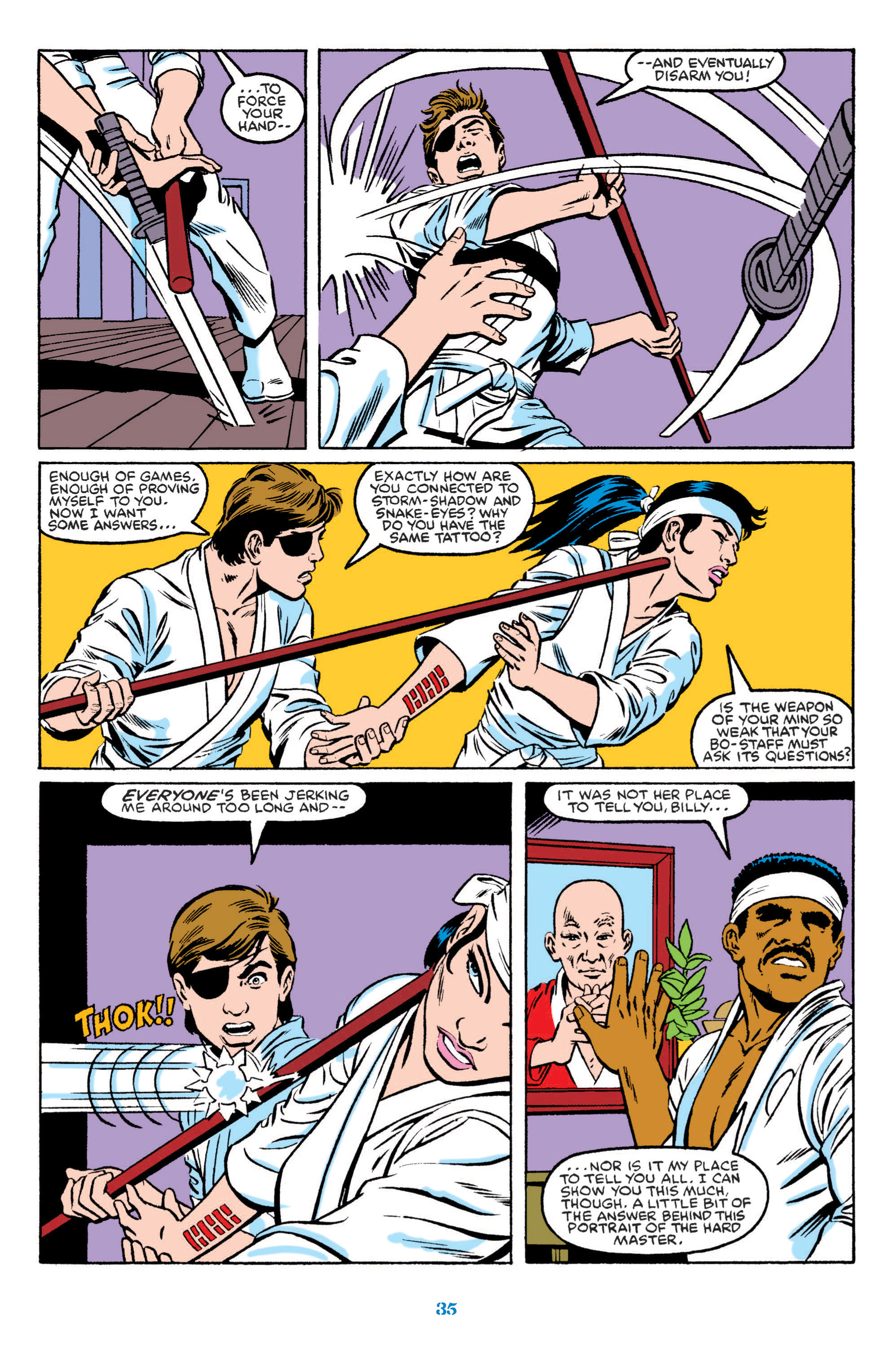 Read online Classic G.I. Joe comic -  Issue # TPB 7 (Part 1) - 36