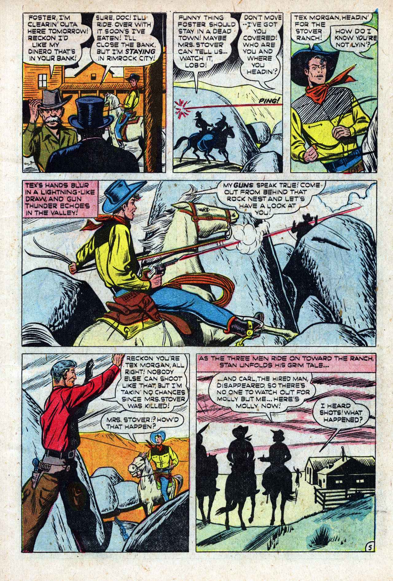 Read online Tex Morgan comic -  Issue #8 - 7