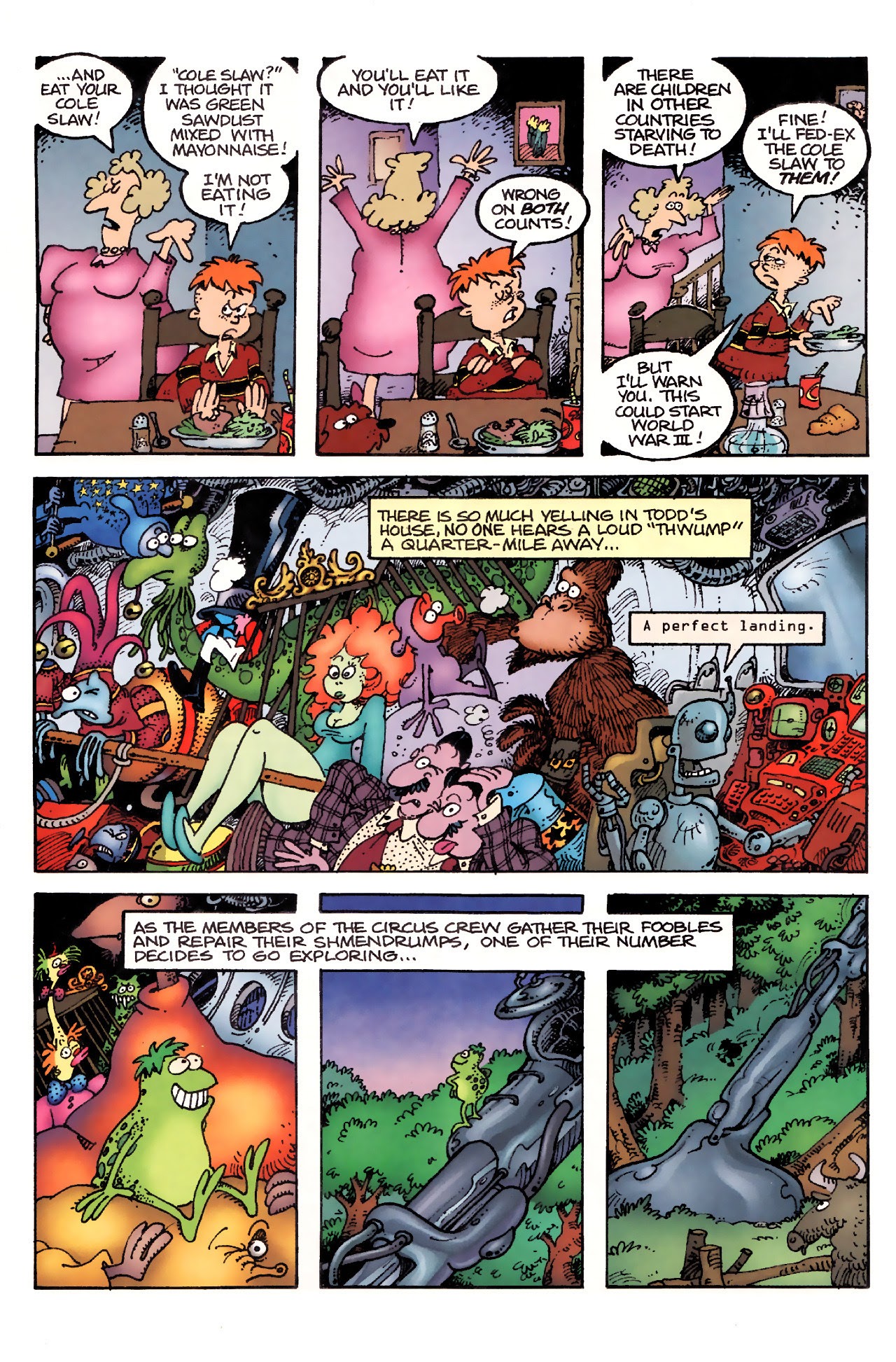 Read online Space Circus comic -  Issue #1 - 11