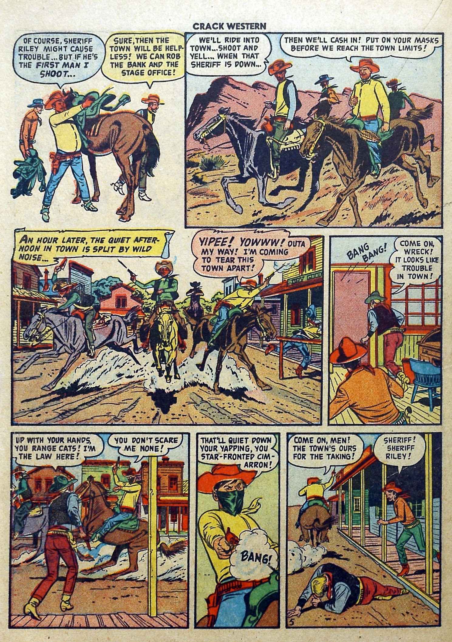Read online Crack Western comic -  Issue #64 - 22