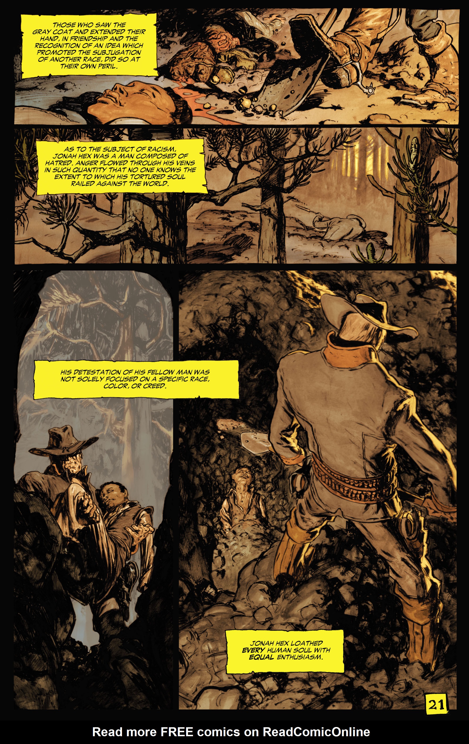 Read online Jonah Hex (2006) comic -  Issue #36 - 22