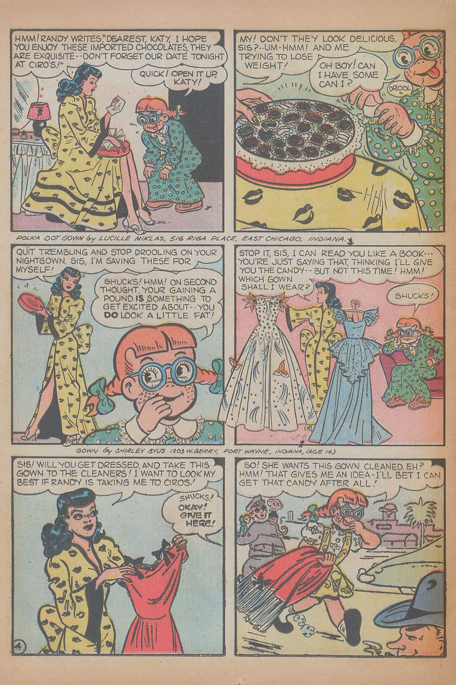 Read online Katy Keene (1949) comic -  Issue #4 - 14