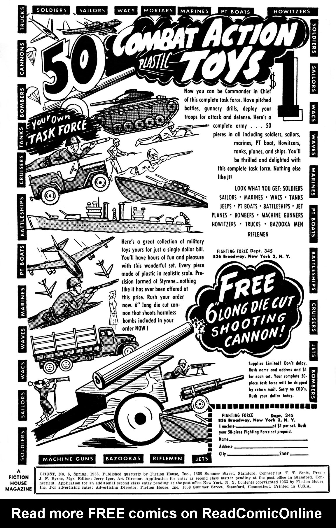 Read online Ghost Comics comic -  Issue #6 - 2