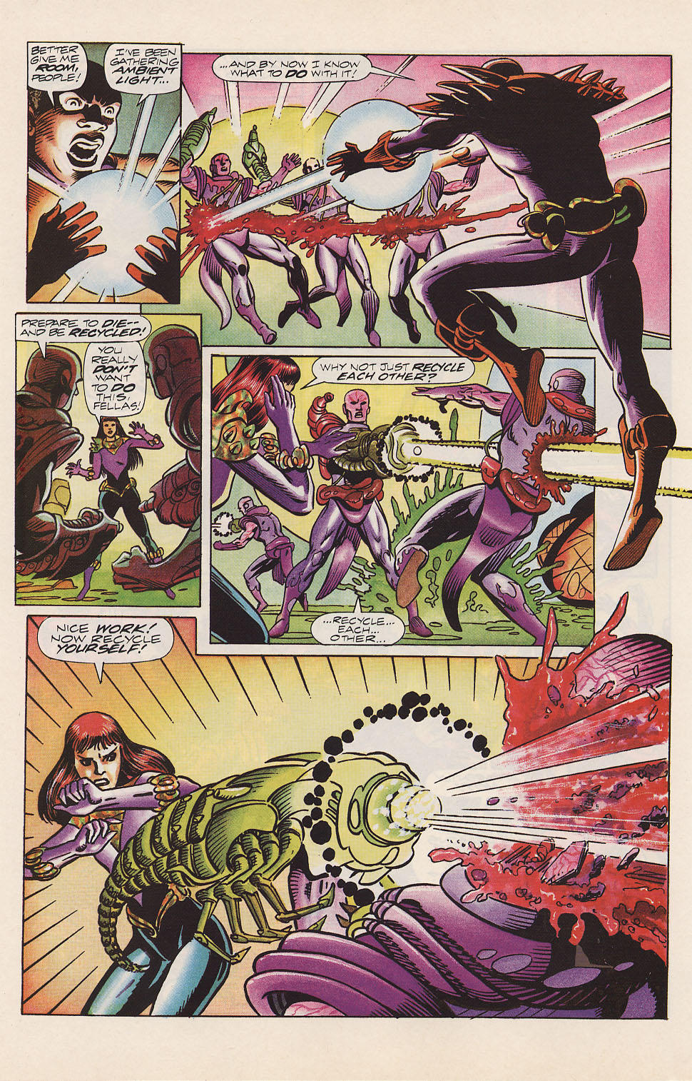 Read online Warriors of Plasm: Home for the Holidays comic -  Issue # Full - 22