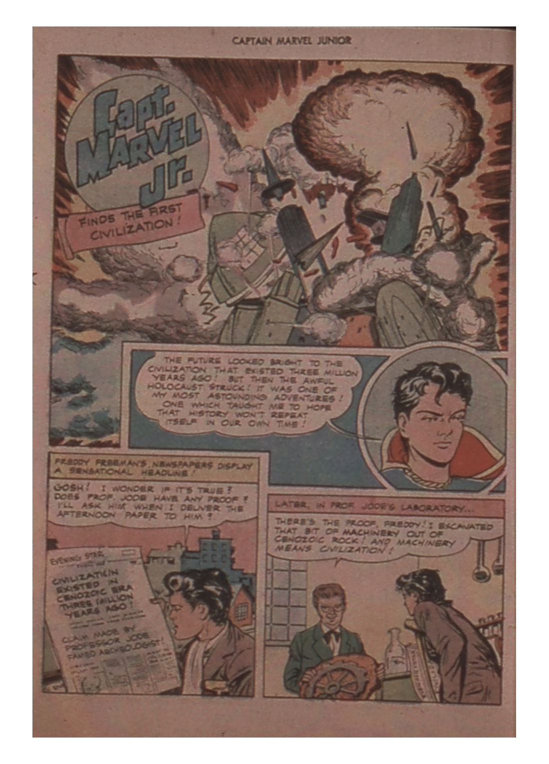 Read online Captain Marvel, Jr. comic -  Issue #56 - 4