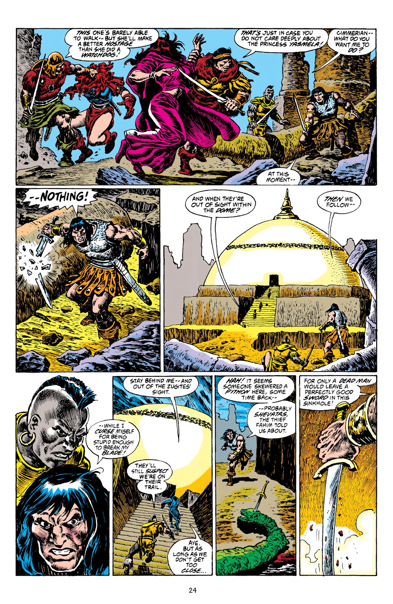 Read online The Chronicles of Conan comic -  Issue # TPB 32 (Part 1) - 26