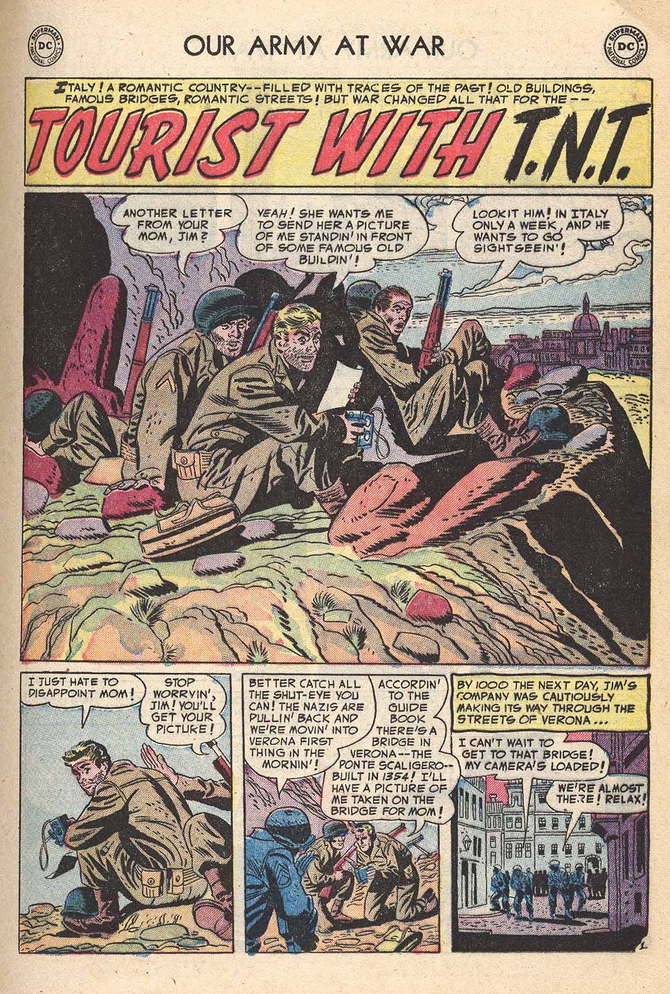 Read online Our Army at War (1952) comic -  Issue #15 - 13