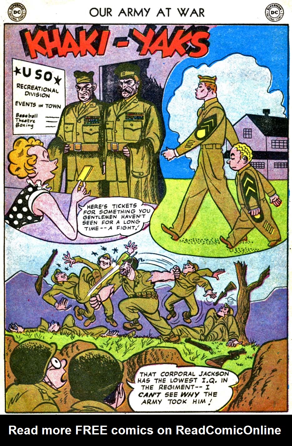 Read online Our Army at War (1952) comic -  Issue #72 - 33
