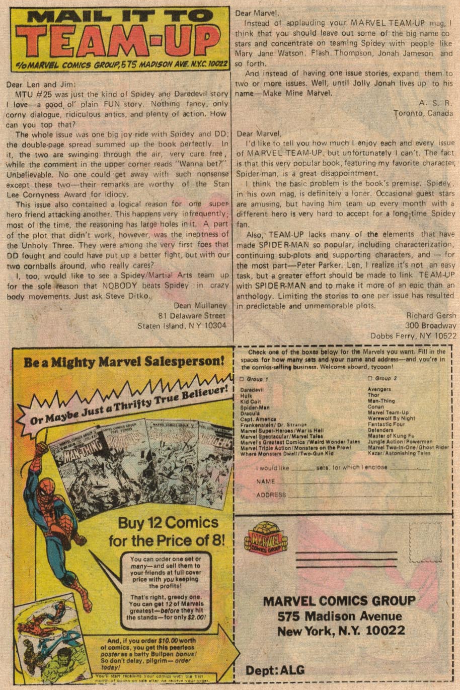 Read online Marvel Team-Up (1972) comic -  Issue #29 - 13