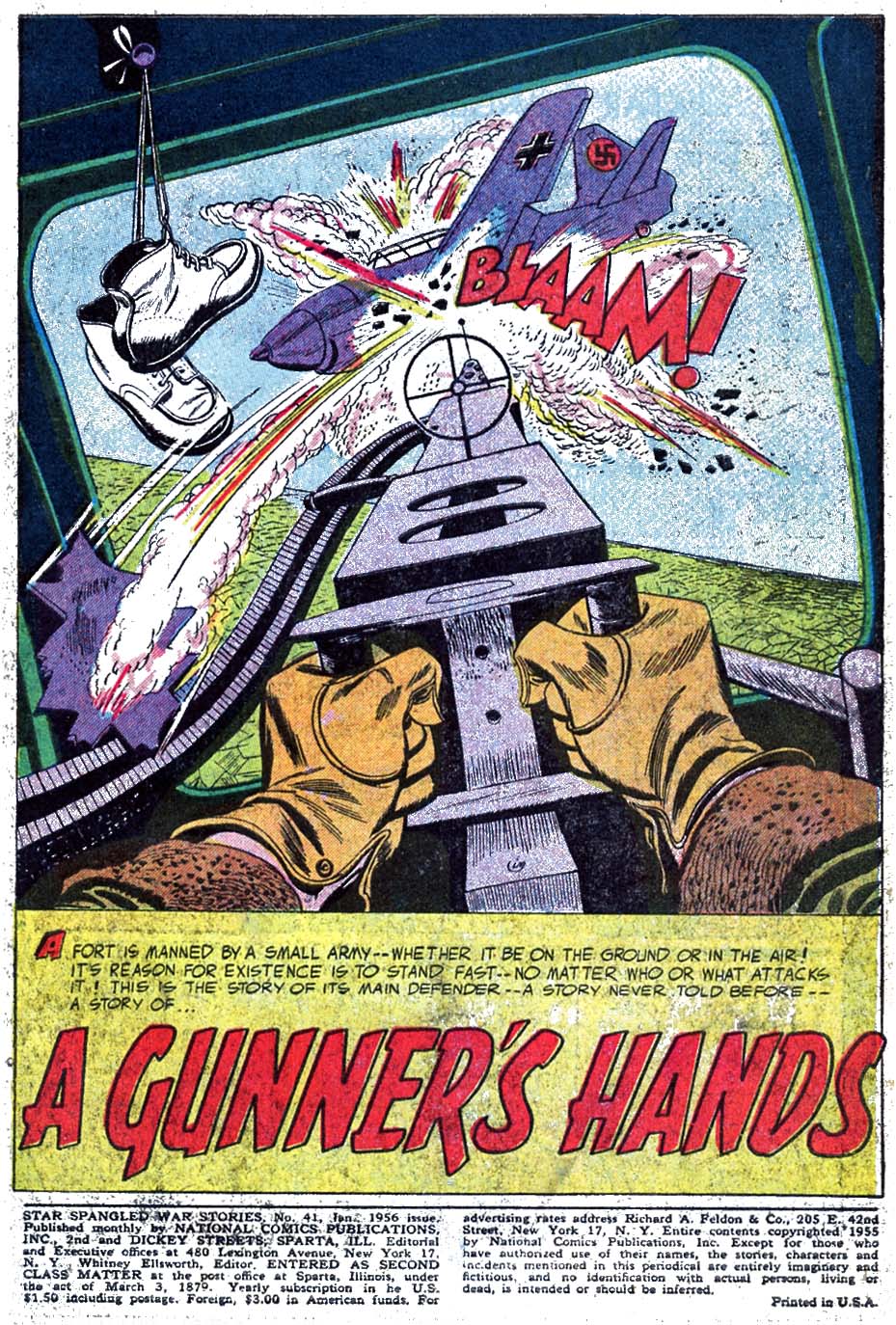 Read online Star Spangled War Stories (1952) comic -  Issue #41 - 3