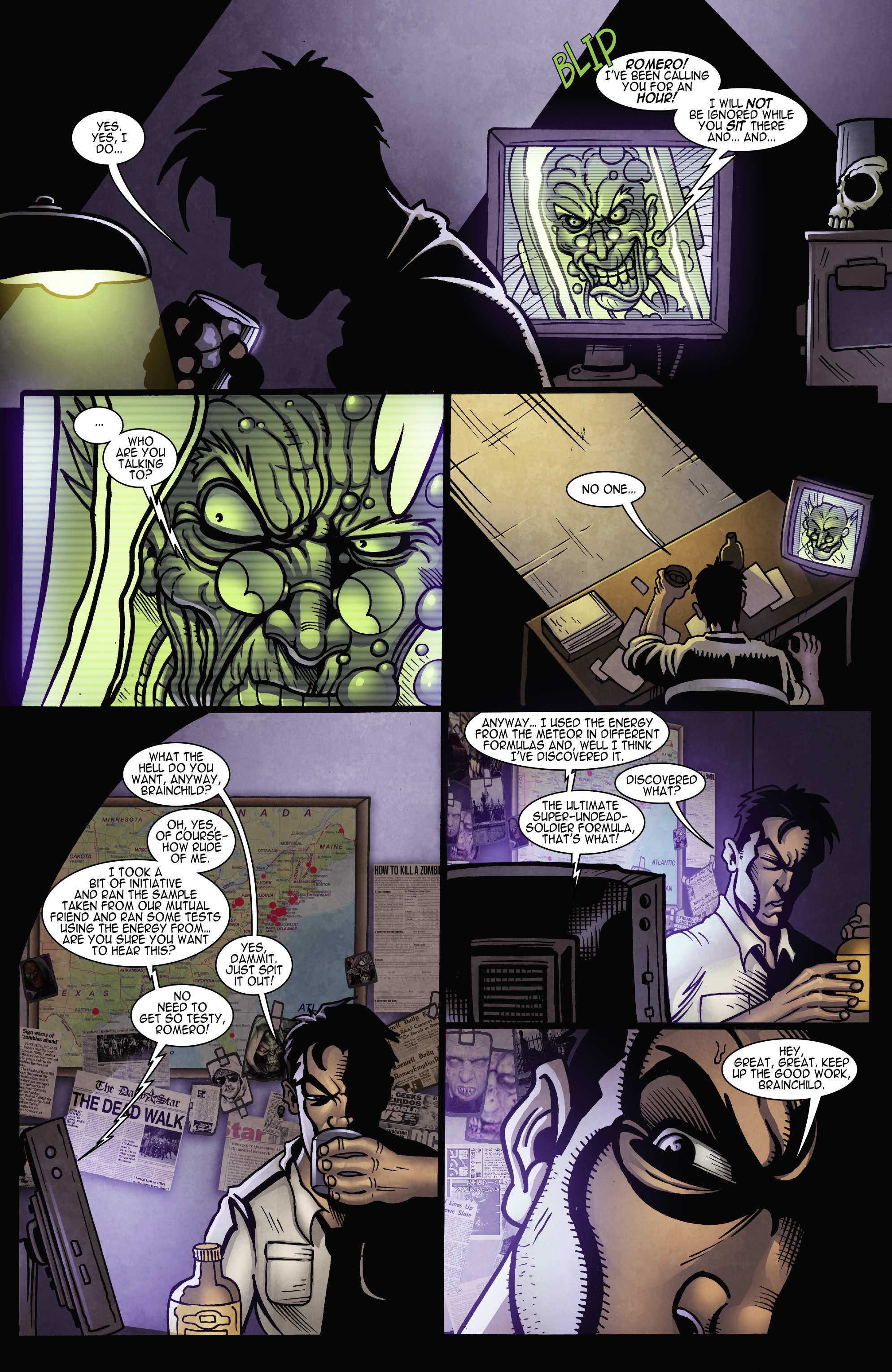 Read online The Living Corpse: Exhumed comic -  Issue #6 - 7