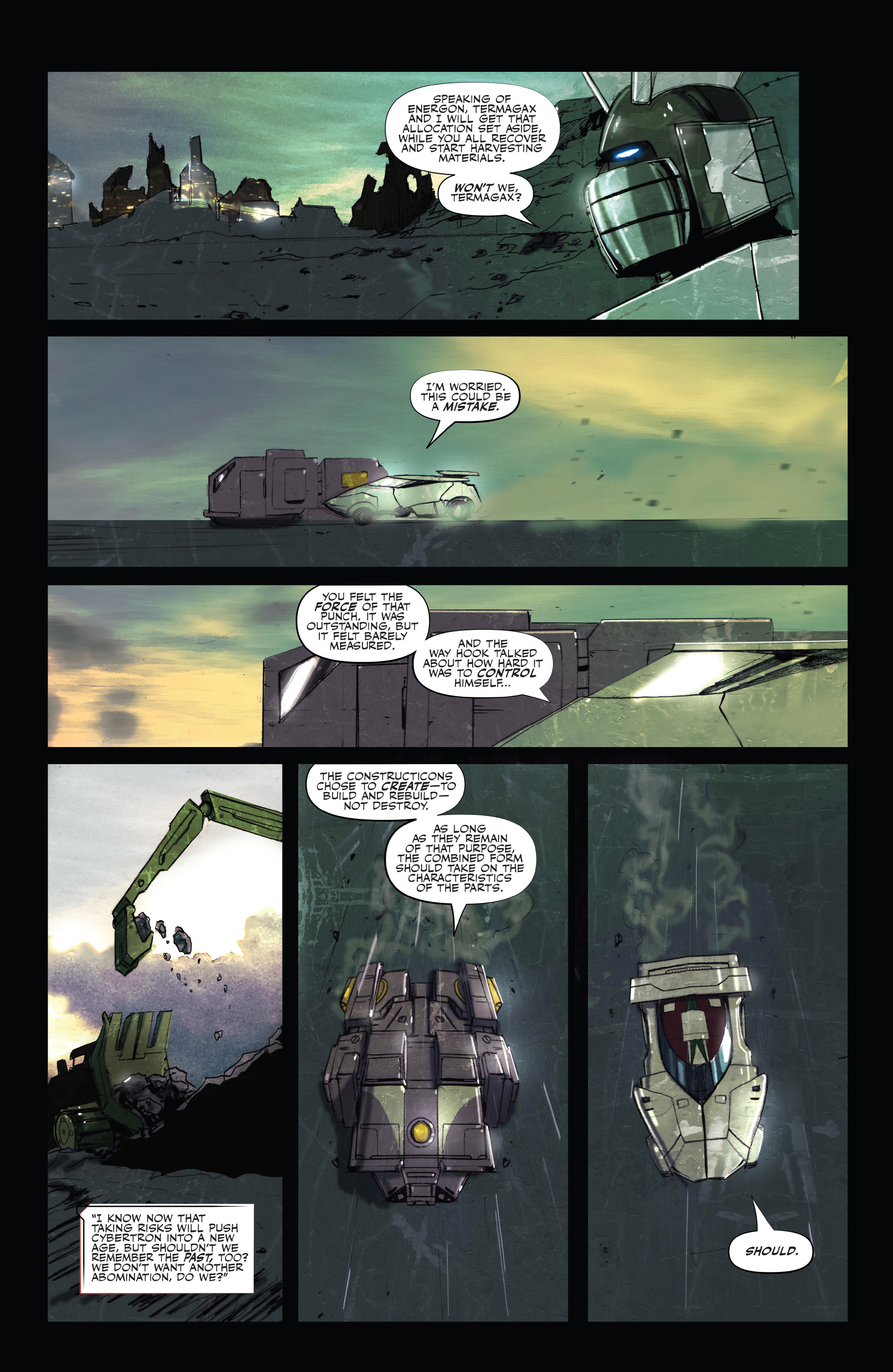 Read online Transformers: Galaxies comic -  Issue #1 - 19