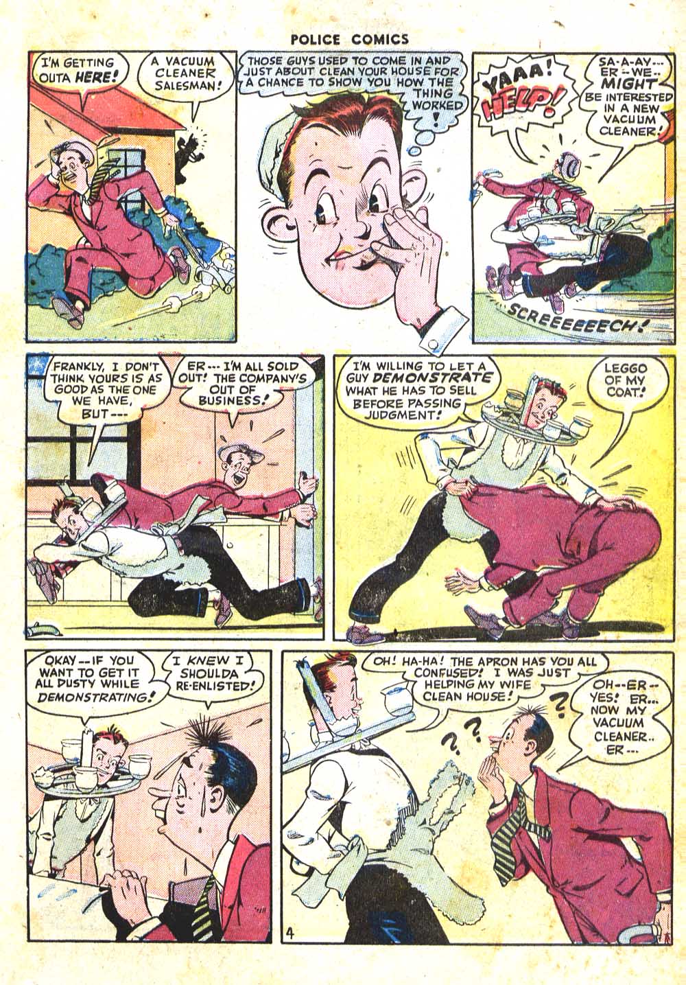 Read online Police Comics comic -  Issue #61 - 27