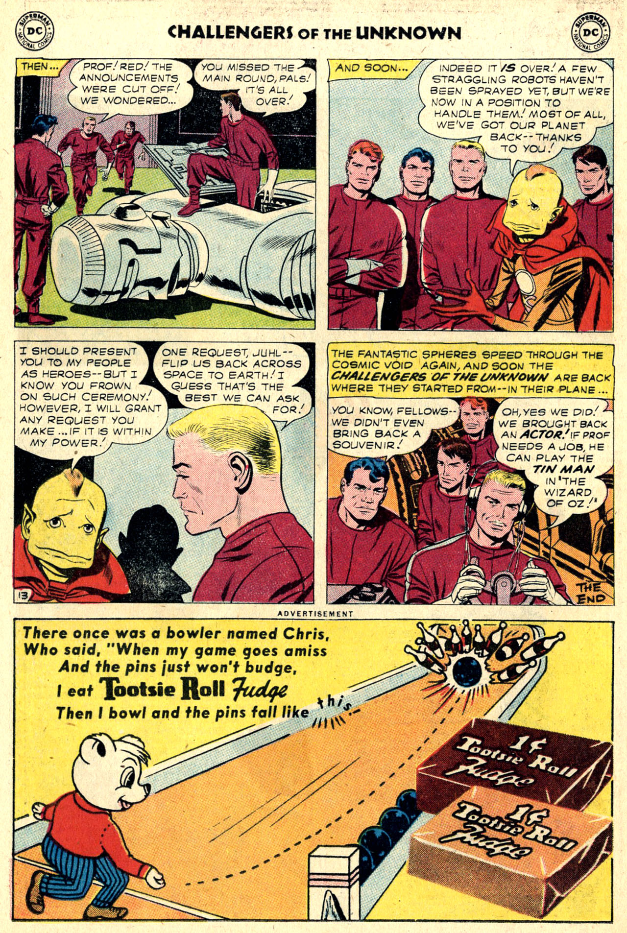 Challengers of the Unknown (1958) Issue #8 #8 - English 32