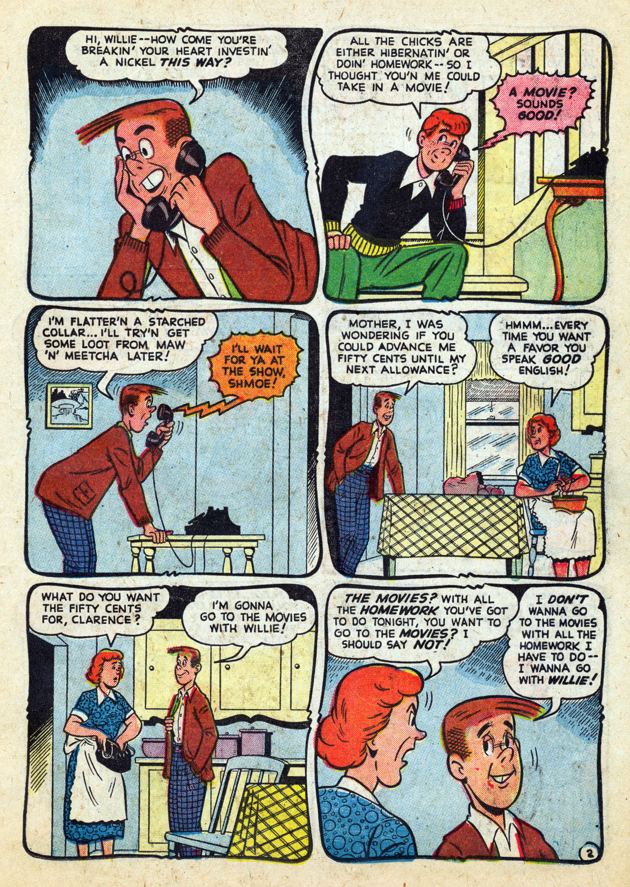 Read online Willie Comics (1950) comic -  Issue #23 - 23