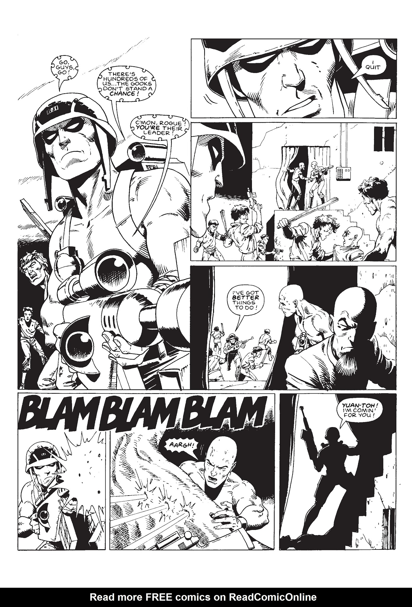 Read online Rogue Trooper: Tales of Nu-Earth comic -  Issue # TPB 3 - 205