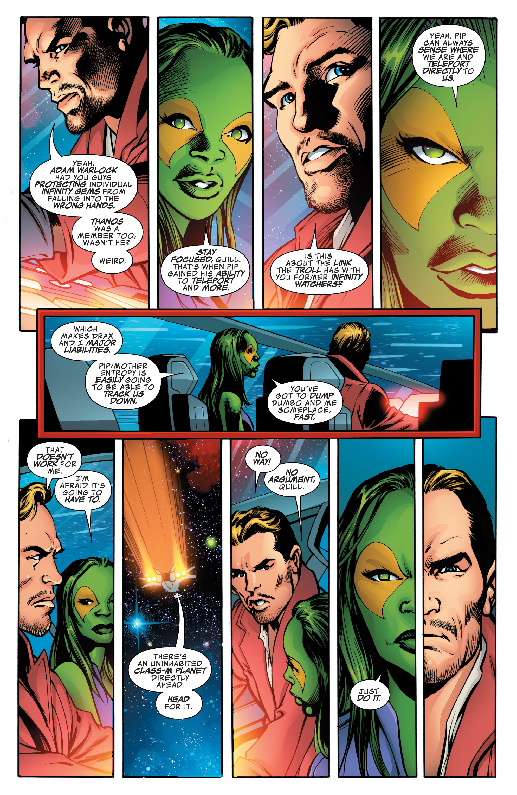 Read online Guardians of the Galaxy: Mother Entropy comic -  Issue #4 - 13