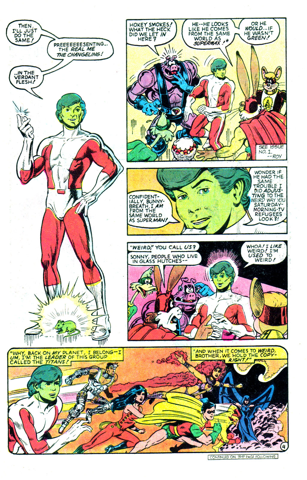 Read online Captain Carrot and His Amazing Zoo Crew! comic -  Issue #20 - 4