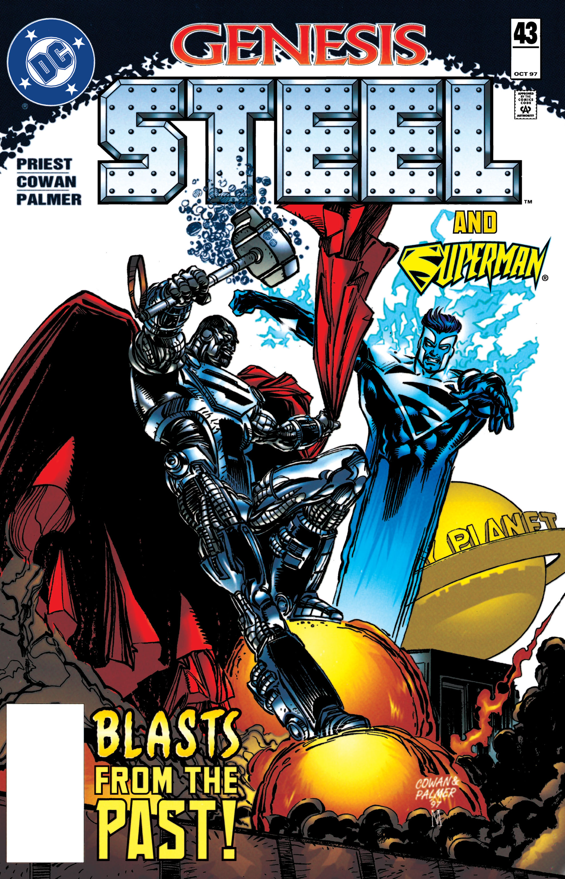 Read online Steel (1994) comic -  Issue #43 - 1