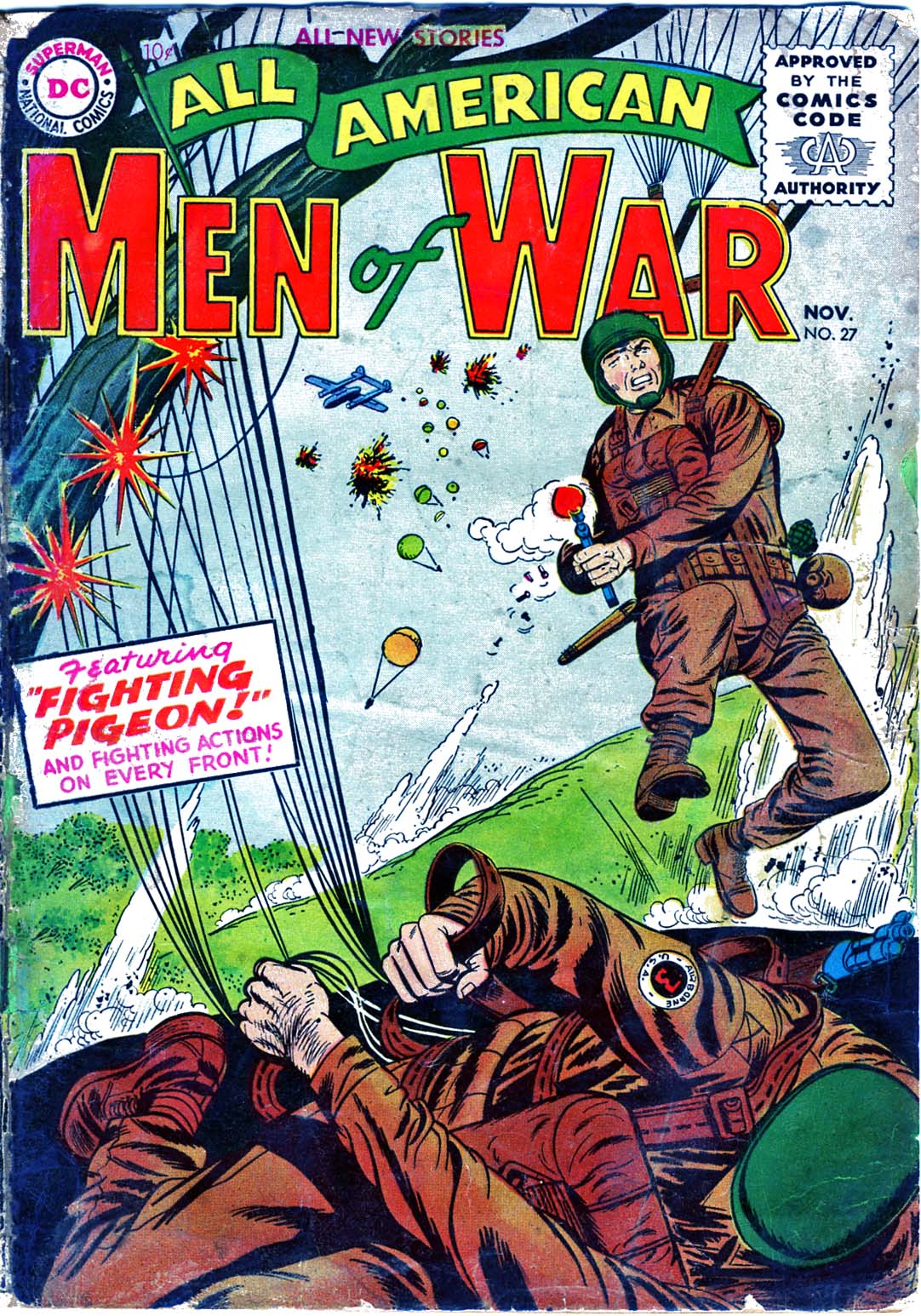 Read online All-American Men of War comic -  Issue #27 - 1