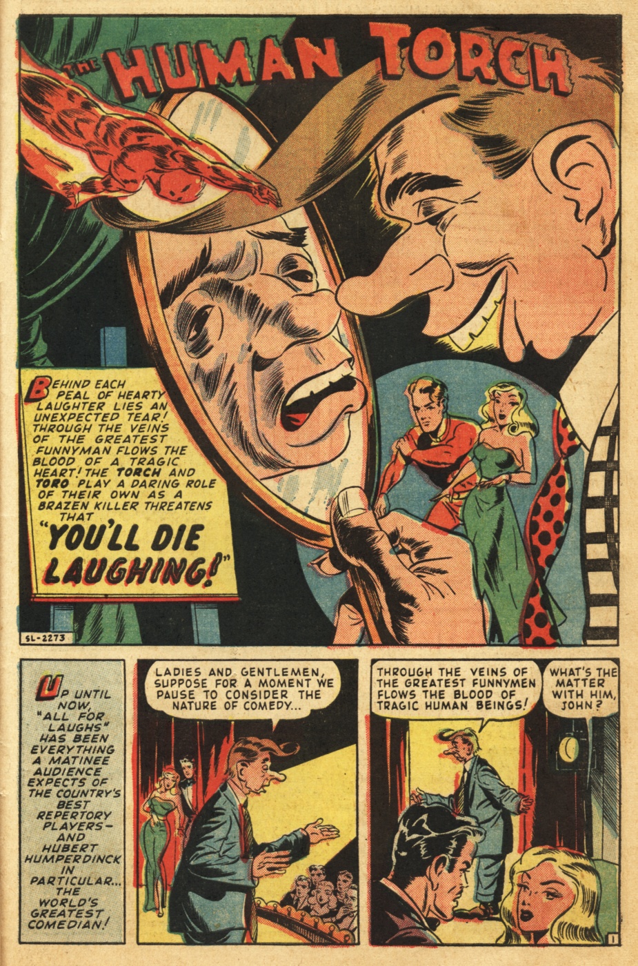 Read online The Human Torch (1940) comic -  Issue #29 - 27