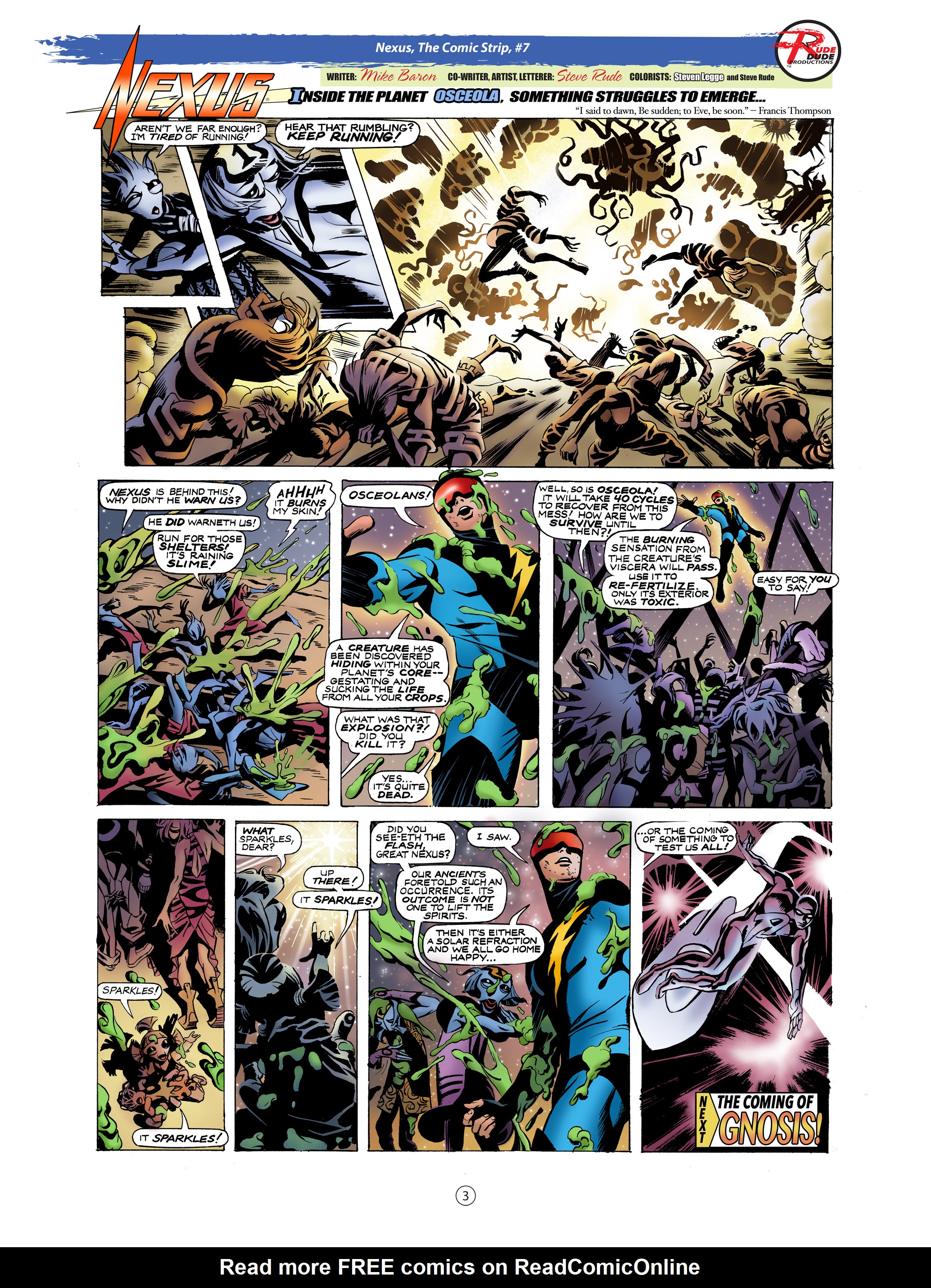 Read online Nexus: The Comic Strip comic -  Issue #2 - 3