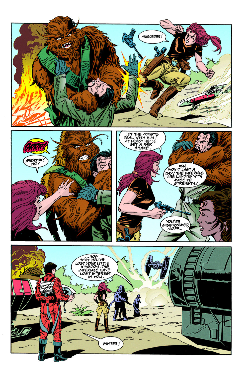 Read online Star Wars: X-Wing Rogue Squadron comic -  Issue #4 - 23