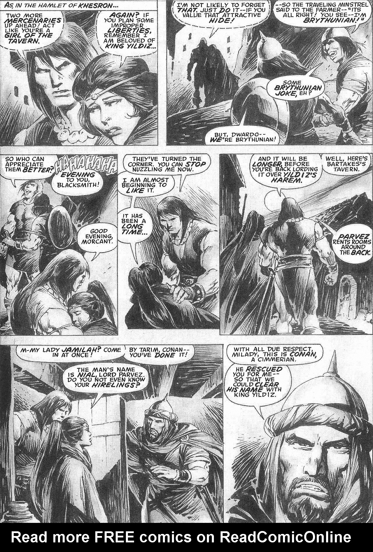Read online The Savage Sword Of Conan comic -  Issue #209 - 43