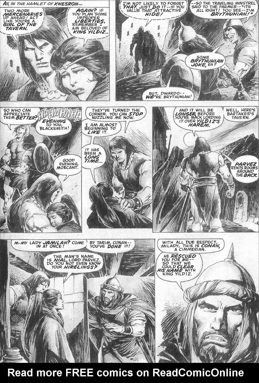 The Savage Sword Of Conan issue 209 - Page 43