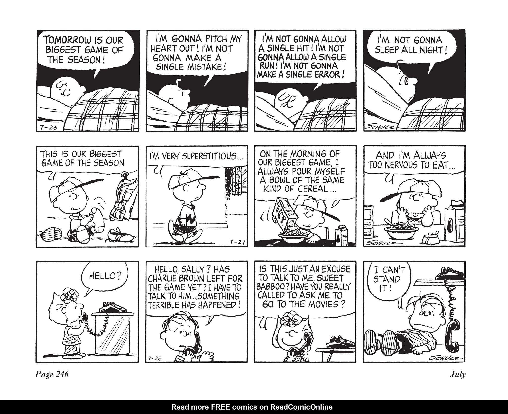 Read online The Complete Peanuts comic -  Issue # TPB 16 - 264