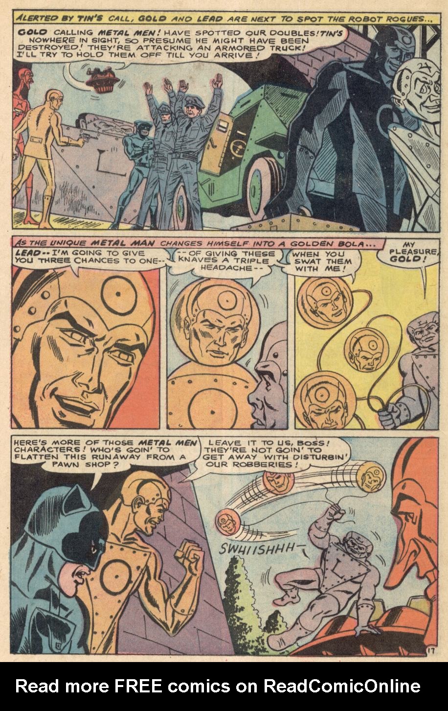 Read online Metal Men (1963) comic -  Issue #28 - 25