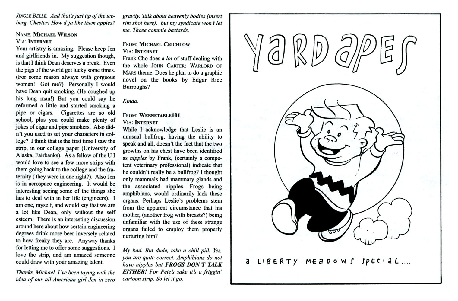 Read online Liberty Meadows comic -  Issue #17 - 32
