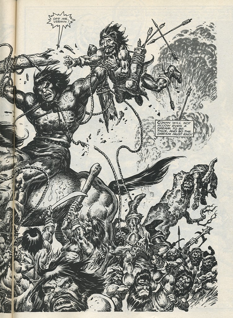 Read online The Savage Sword Of Conan comic -  Issue #177 - 55