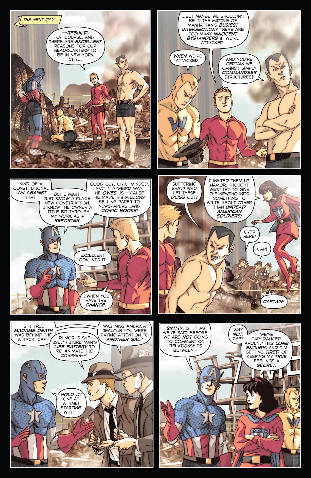 Captain America: Patriot issue TPB - Page 122