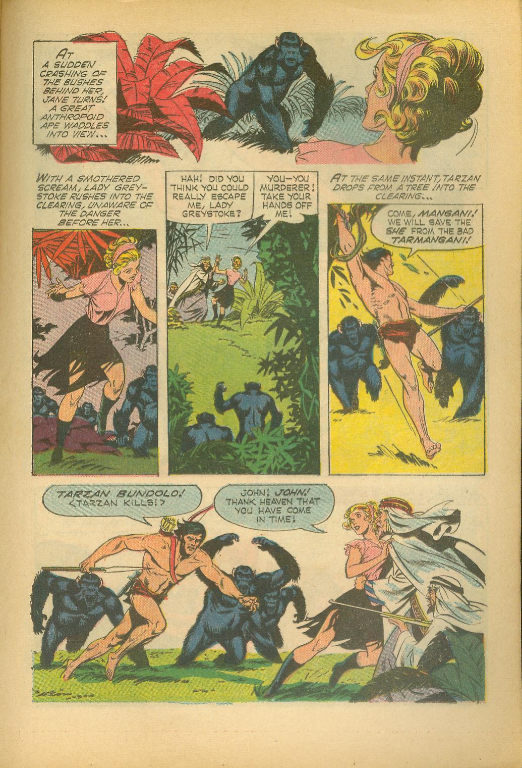 Read online Tarzan (1962) comic -  Issue #160 - 17